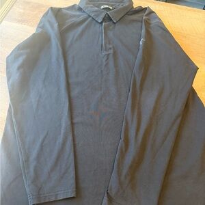 Arc'teryx Black Long Sleeve Polo Shirt XL